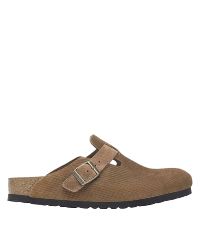 Boston Suede Embossed - Corduroy Dark Tea - Birkenstock